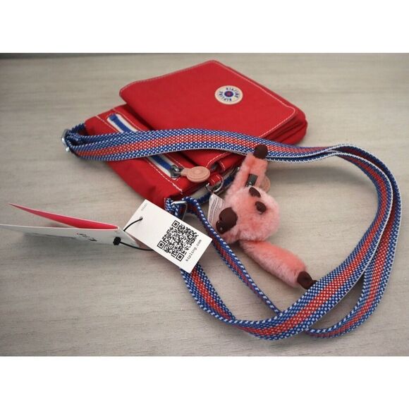 Kipling KIA2V1-P0C Women's Red/Berry Blitz NWEldorado Crossbody Bag - Picture 8 of 14